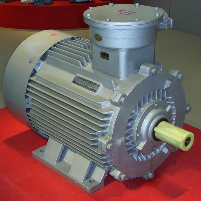 YE4-200L-4防爆电机45°角实拍