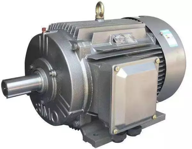 YE4-200L-4三相异步电机接线盒端轴伸端实拍